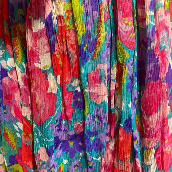 Strapless Flora Betsey Johnson Dress - Picture 3 of 3